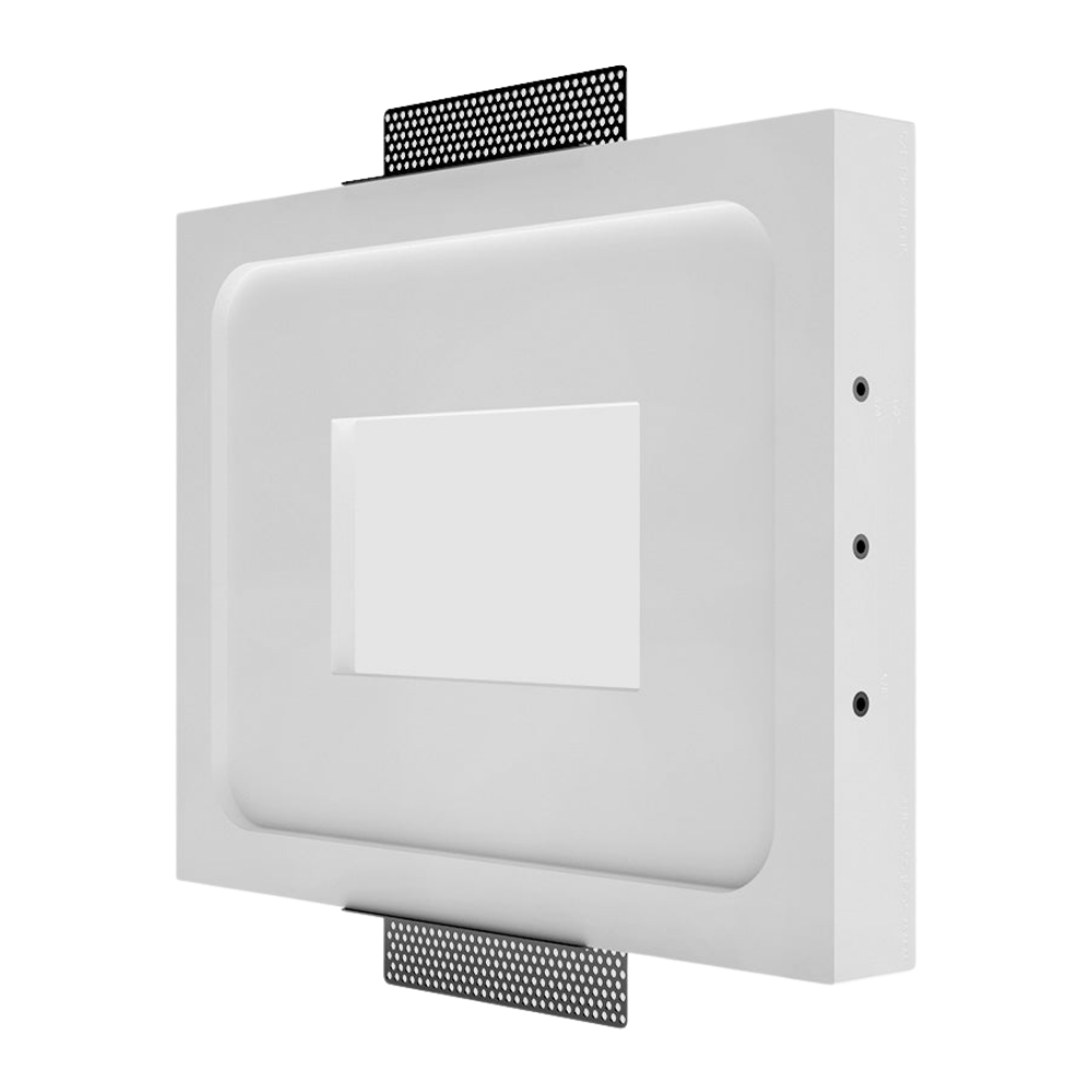SLD-TPC48-375 recessed mount for Control4 8” screen — smooth, paintable surface.