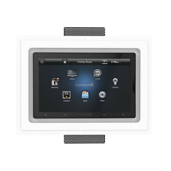 Control4 8-inch touch panel flush in-wall mounting platform by SeeLess