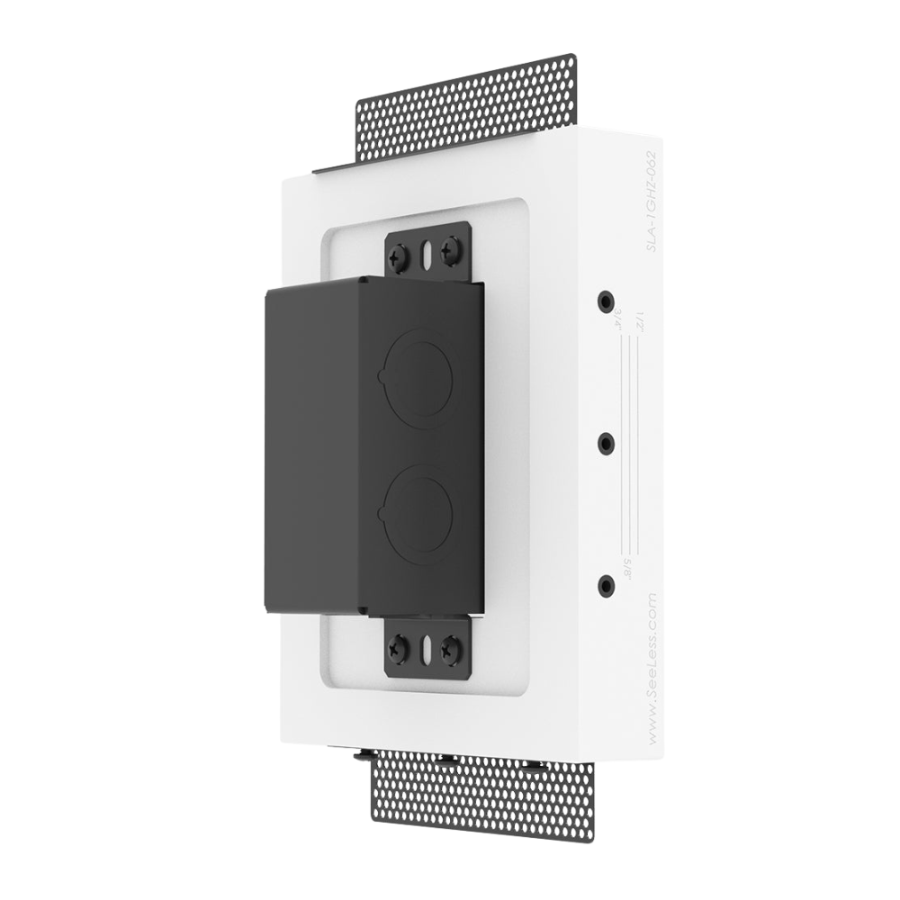 SLA-1GHZ-062 mud-in platform for Crestron Horizon – paintable in-wall design.