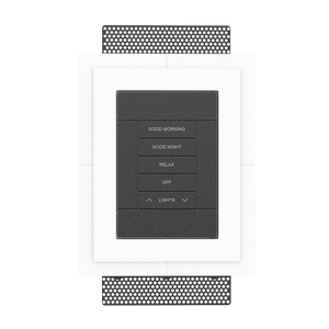 Crestron Horizon one-gang flush in-wall mounting platform by SeeLess