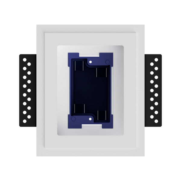Rectangular SeeLess platform designed for Daikin One Touch Smart thermostat integration