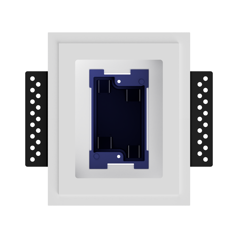 Rectangular SeeLess platform designed for Daikin One Touch Smart thermostat integration