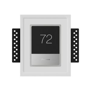 Paintable in-wall mount with clean edges for Daikin and similar Class 2 devices
