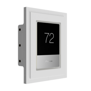 Mud-in Daikin thermostat platform with recessed, trimless installation