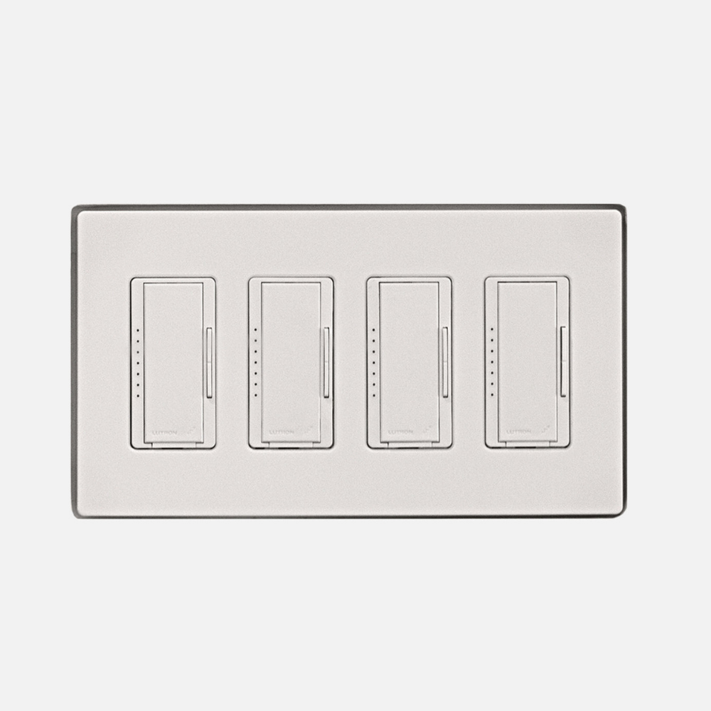 SLD-4G-062 Four Gang Designer Style | Flush In-Wall Mount