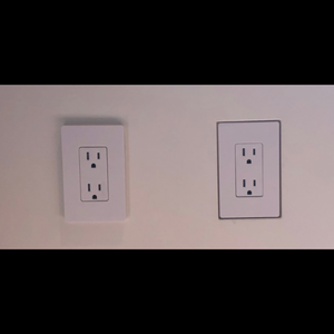 One-gang recessed mount platform for designer projects