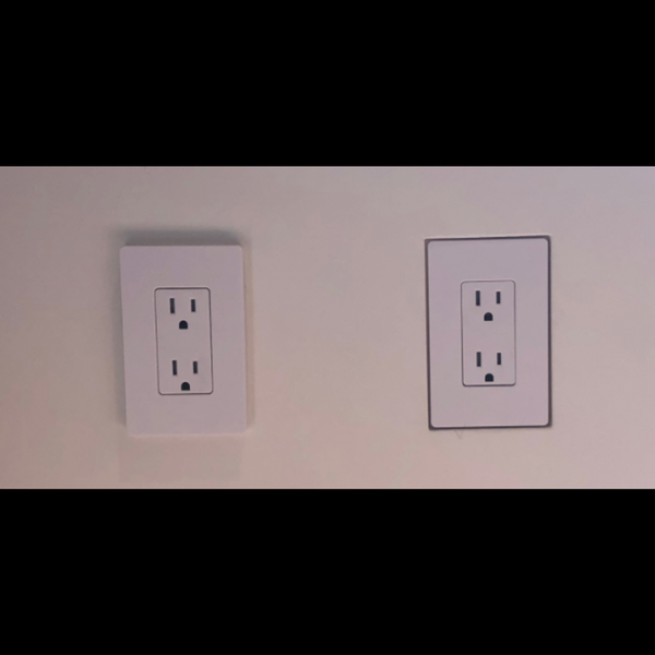 One-gang recessed mount platform for designer projects