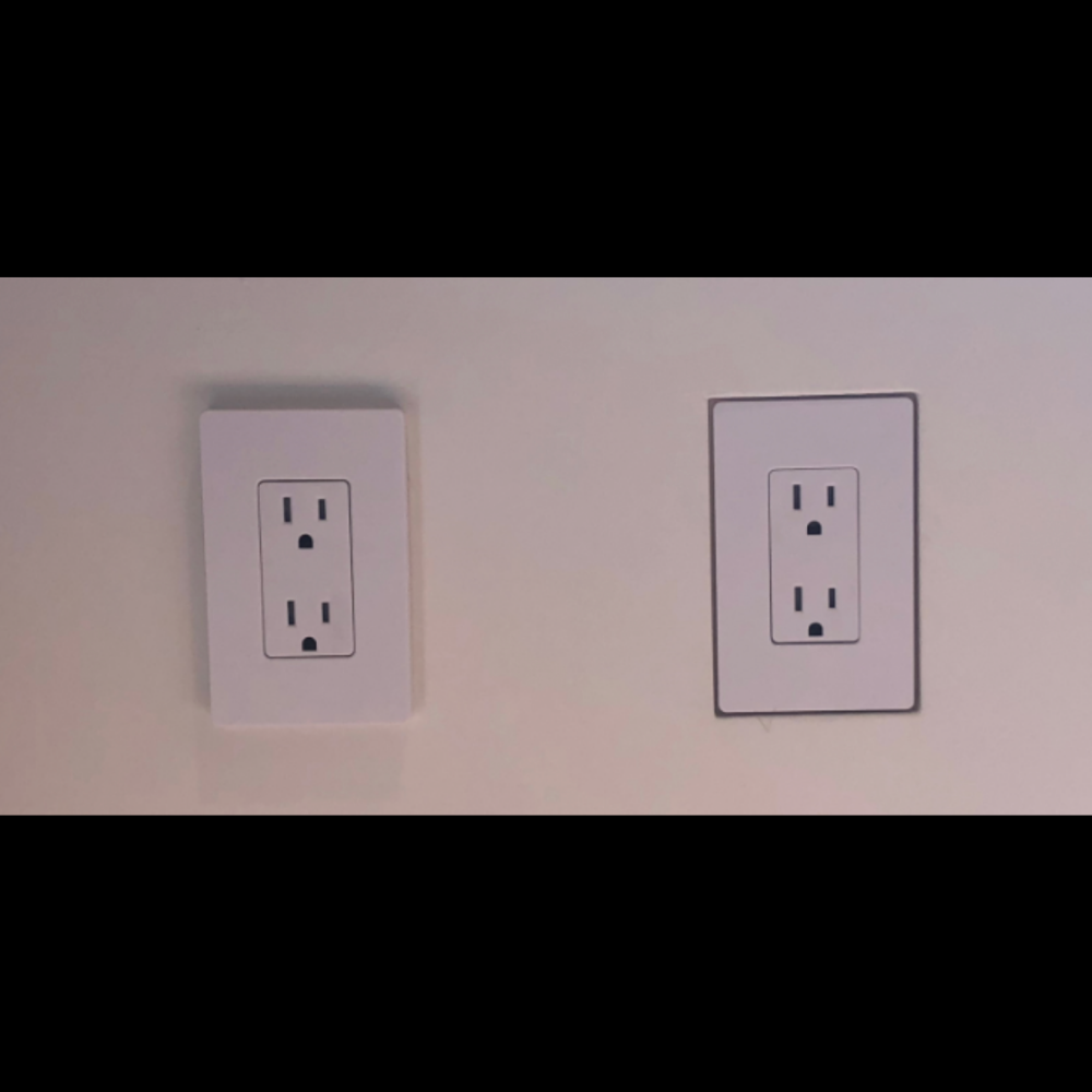 One-gang recessed mount platform for designer projects