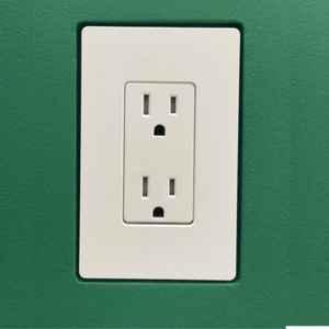 Clean wall finish using SeeLess SLD-1G-062 in-wall mount