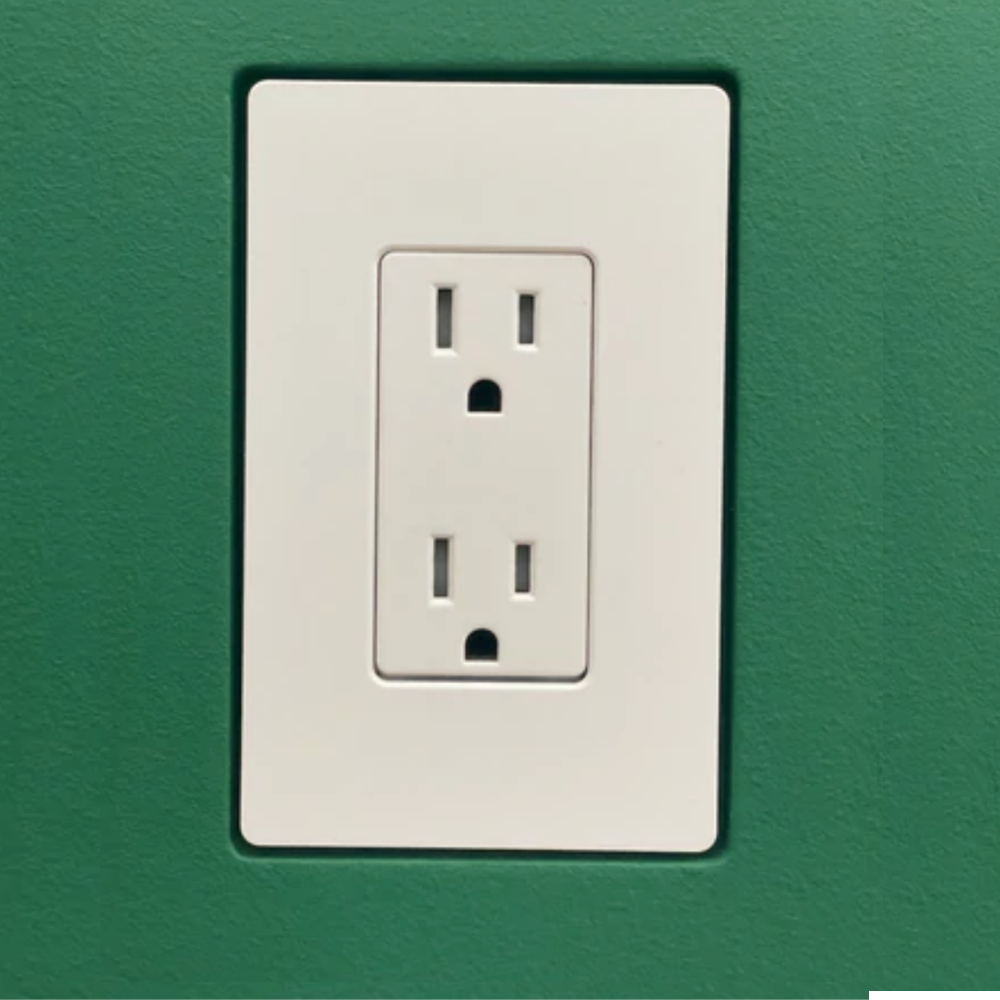 Clean wall finish using SeeLess SLD-1G-062 in-wall mount