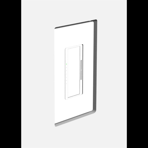 Seamless drywall integration using SeeLess SLD-1G-125 one-gang mount