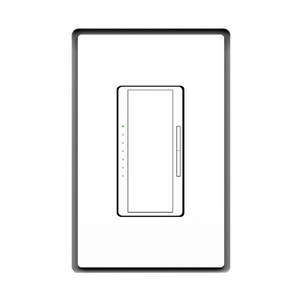 Painted SLD-1G-125 one-gang platform with crisp 1/8-inch reveal outline