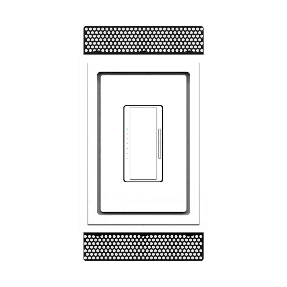 SLD-1G-125 plaster-ready mount for one-gang devices with fine reveal