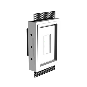 Front view of SeeLess SLD‑1G‑250 in-wall platform with ¼″ reveal