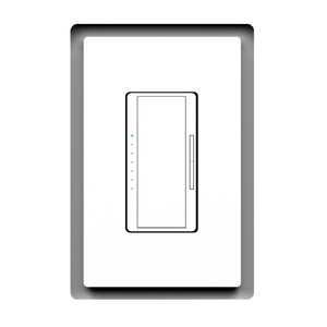 SLD‑1G‑250 one-gang designer style flush mount with ¼″ reveal and soft corners