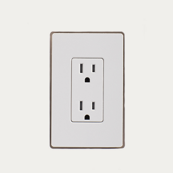 Front view of SeeLess SLD-1GR-062 one-gang designer mount