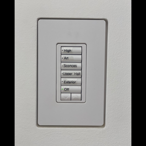 One-gang flush mount with smooth soft corner design by SeeLess