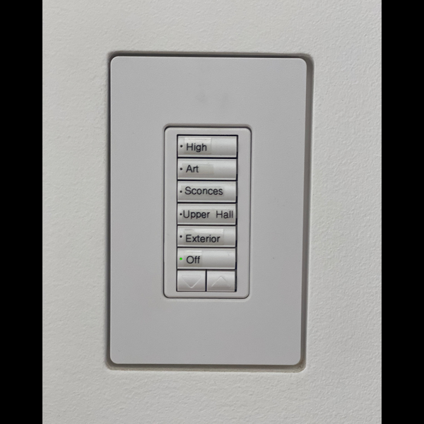 One-gang flush mount with smooth soft corner design by SeeLess