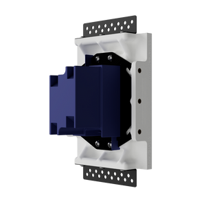 SLD-1GU-062  Designer Style Universal Flush Mount With 1-Gang Adapter Ring