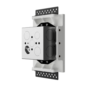 SLD-1GU-062  Designer Style Universal Flush Mount With 1-Gang Adapter Ring