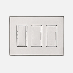 SLD-3G-062 three-gang mount – raw install stage showing plaster-ready finish