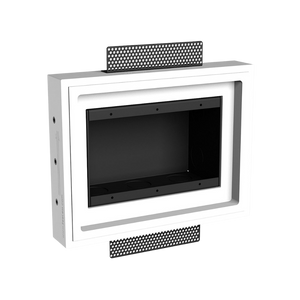 Three-gang plaster mount, model SLD-3G-250 – soft-edged profile for contemporary interiors