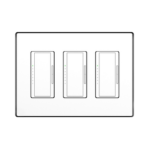Seamless trimless mount for three-gang Carlon box, SLD-3GR-062
