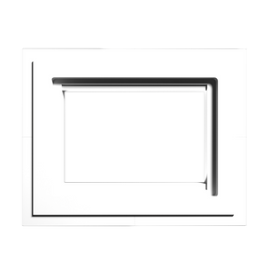 SLD-3GR-062 three-gang mud-in platform – front view with rounded corners