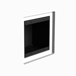 SLD-2G-062 flush platform – side angle showing smooth transition to wall