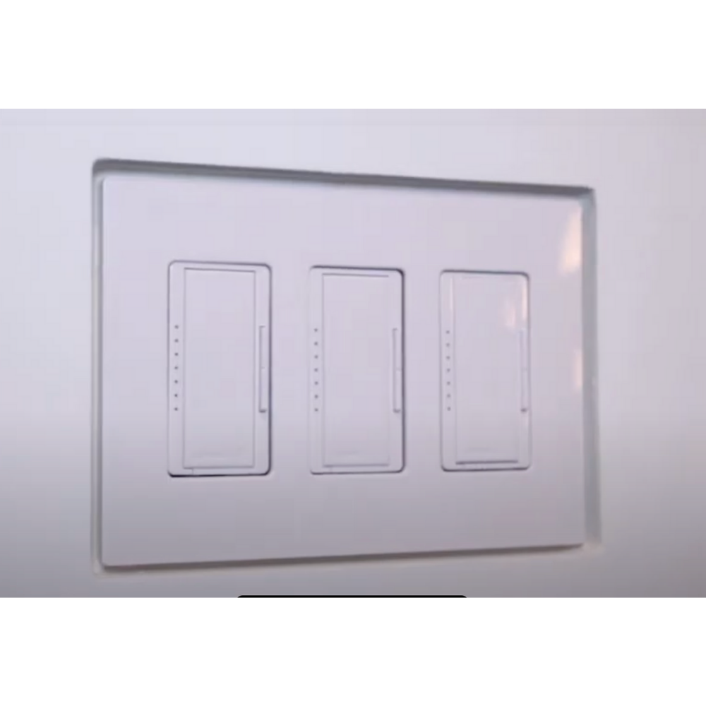 SLD-3G-125 Three Gang Designer Style | Flush In-Wall Mount