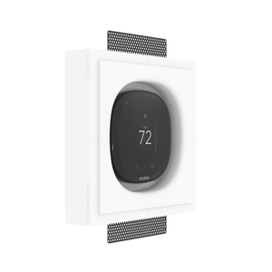 Recessed Ecobee Thermostat installation with SLE-TSU-375 – square platform with 3/8” reveal