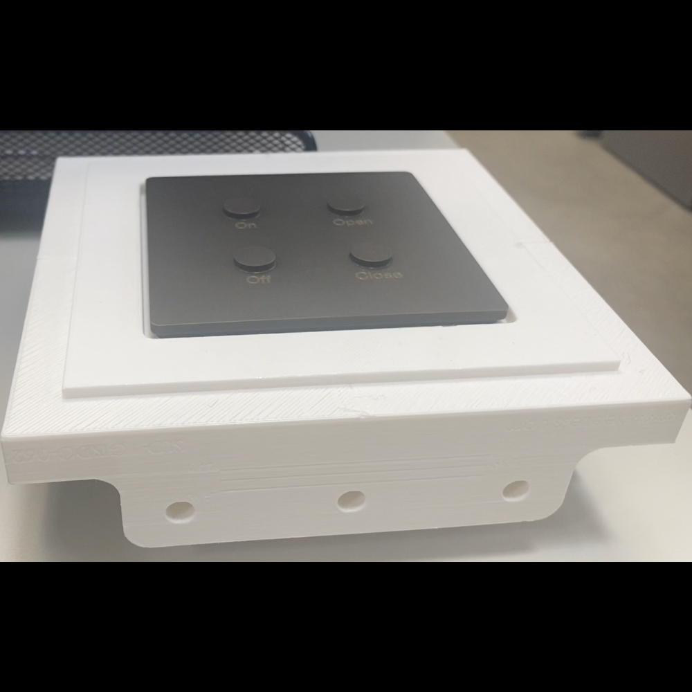 International designer style plaster mount, SLD-1GISDC-062 – smooth finish for modern interiors