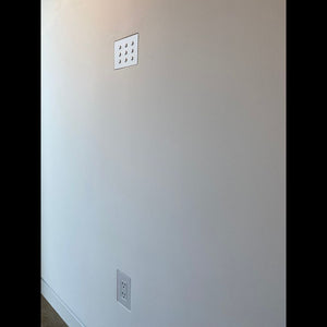 Designer-style flush mount, SLD-1GITC-062 – modern in-wall solution for Alisse True Column keypads