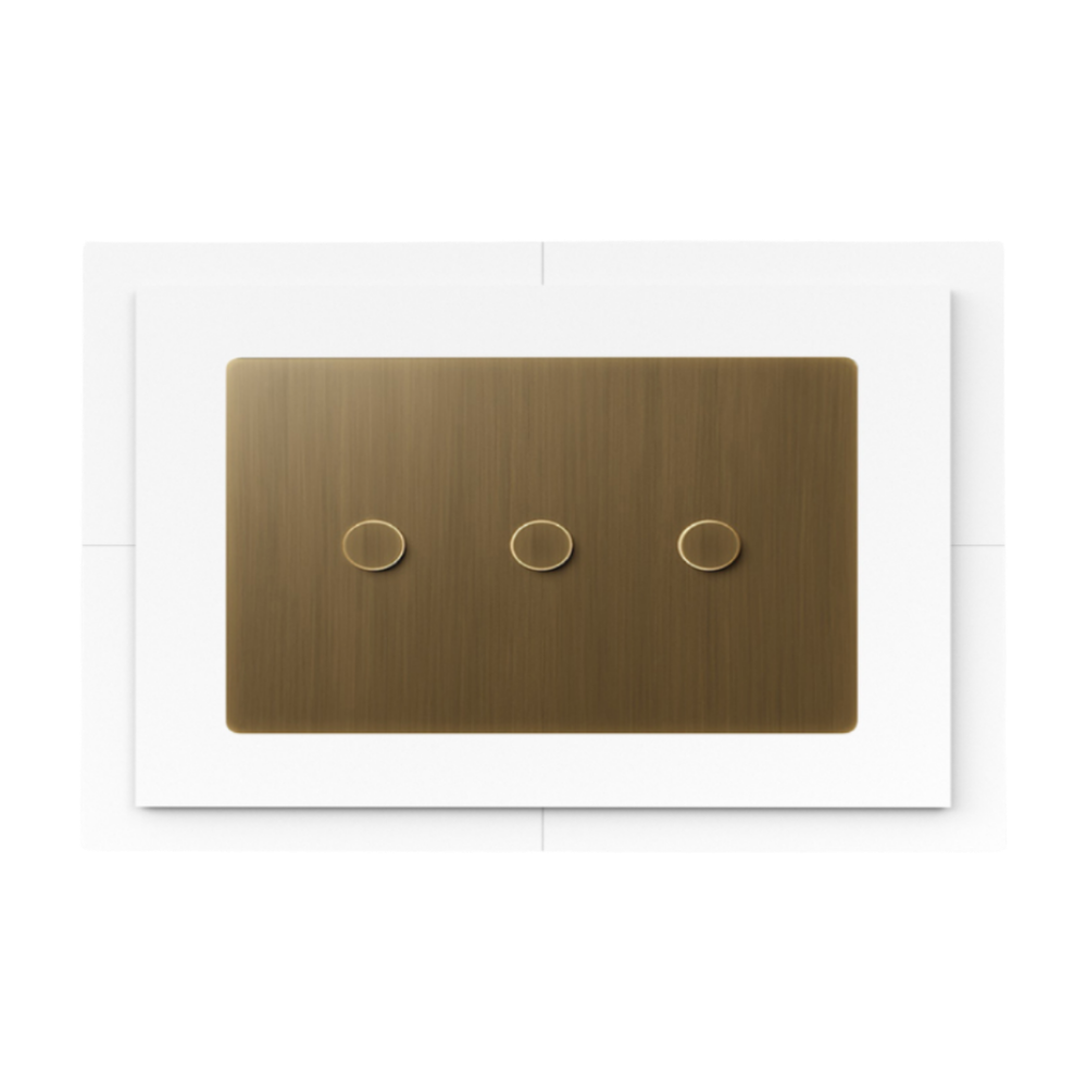 International designer style flush mount, SLD-1GITC-062 – embedded control solution for luxury interiors