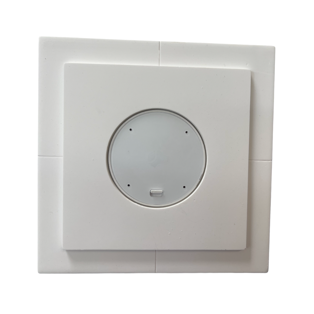 Flush in-wall mount for Josh Nano square panel