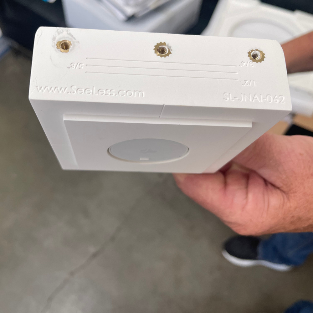 Josh Nano mounting solution, SL-JNAI-062 – SeeLess plaster platform for sleek integration