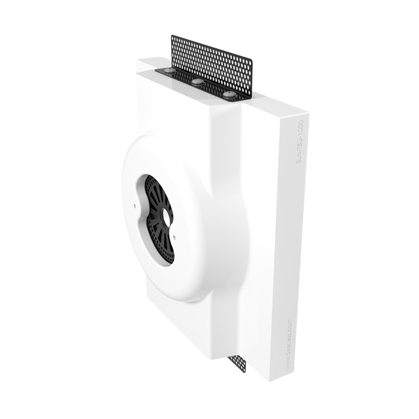 SLN-TSU-1000 recessed platform – trimless design with universal micromagnetic adapter