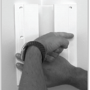 Detailed view of SLS-GLCC15 Gypsum Lighting Crown Cove corner showing precise in-wall fit