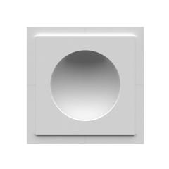 Round step light flush in-wall mount by SeeLess