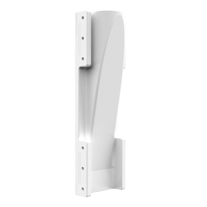 angled view of a  9-inch SeeLess trimless step light flush mount