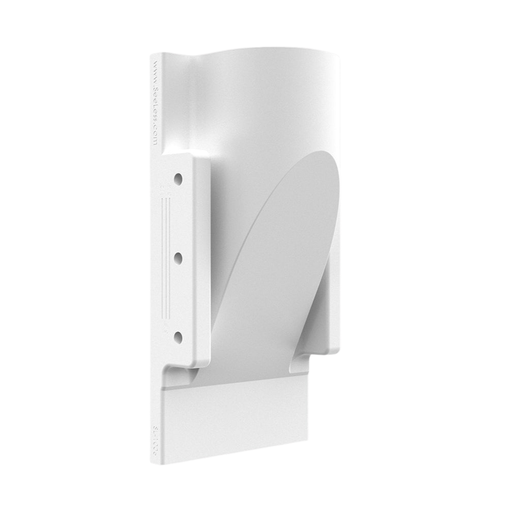 White step light wall-mount light fixture 