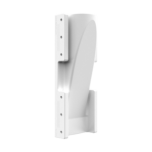 Side view of SeeLess step light mount showing platform depth and drywall bracket adjustability