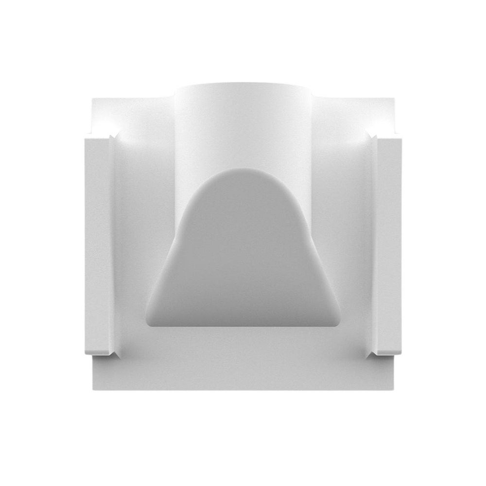 Bell shape step light flush in-wall mount by SeeLess