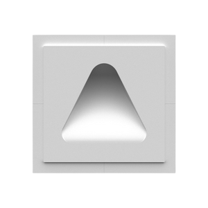Bell shape step light flush in-wall mount by SeeLess