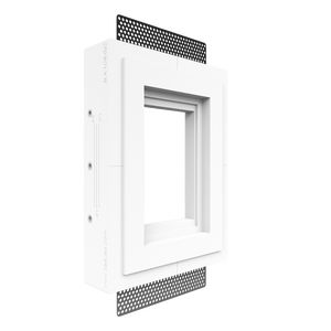 One Gang Architectural Mount SLA-1GR-062 – paintable, seamless in-wall design.