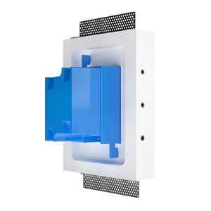 Trimless gypsum platform – SLA-1GR-062, one gang in-wall mount for Carlon box.