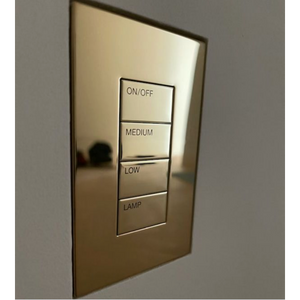 Installed SLA-1GR-062 one gang mount – seamless integration with drywall and paint finish.