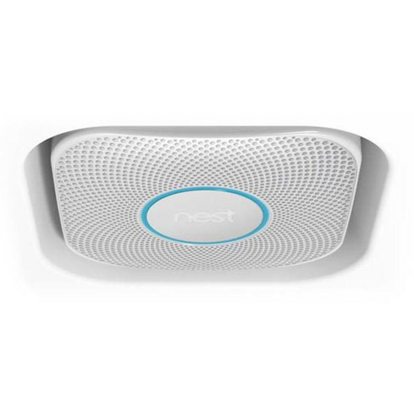 Square recessed mount with rounded corners for a modern, unobtrusive sensor install