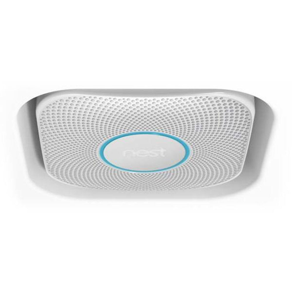 Square recessed mount with rounded corners for a modern, unobtrusive sensor install