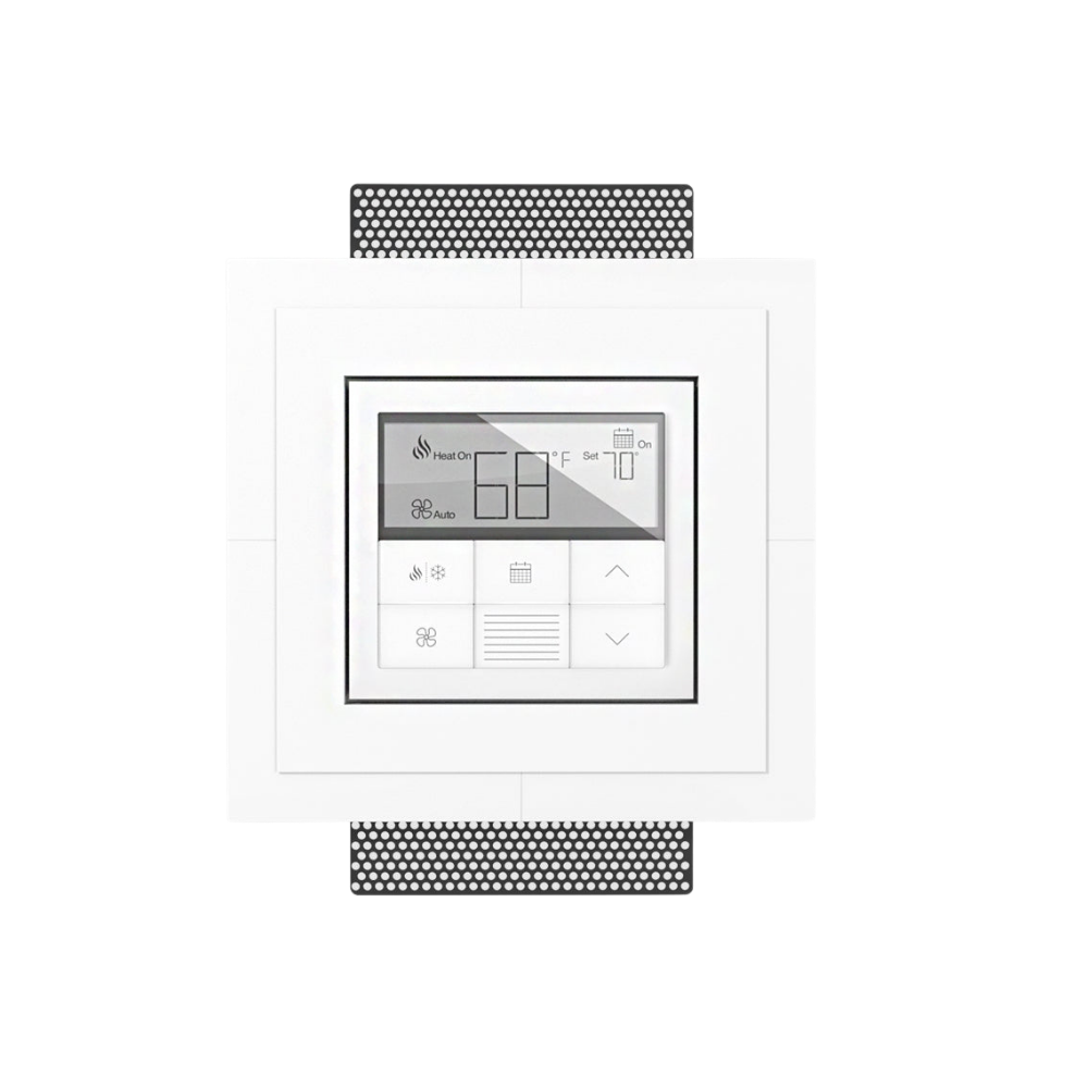 
Recessed Lutron Palladiom Thermostat mount – SLA-LPTS-062 provides built-in architectural style